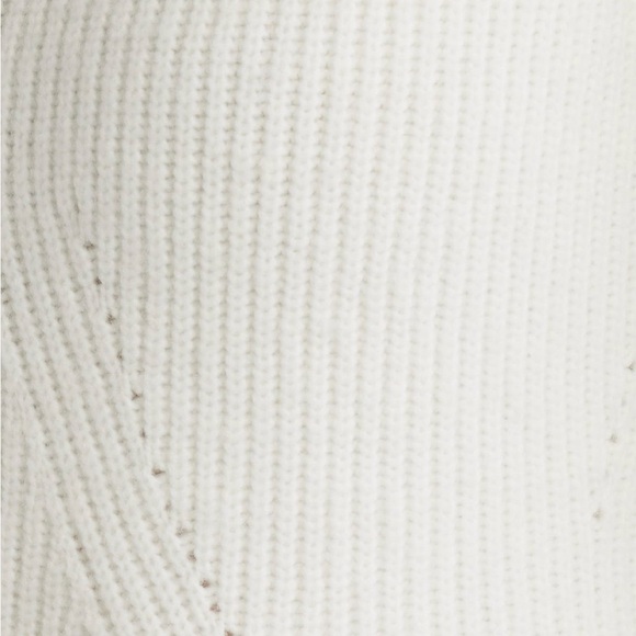 Sam Edelman Keegan Peplum Cardigan with Bedazzled button detail NWT XL Cream - Picture 3 of 15